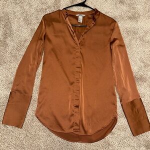 H&M Rich Brown Women's Blouse